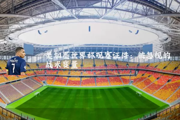 美加墨世界杯观赛证件:被忽视的战术变量